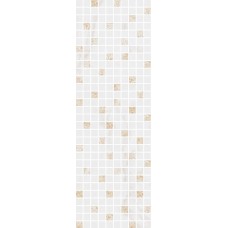 Плитка MM12112 Астория белый мозаичный 25x75