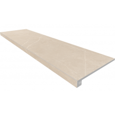 Ступени Комплект NL01 Nolana Beige (Ступень 33x120 неполированный прямоугольный бортик без насечек + Подступенок 14,5x120)