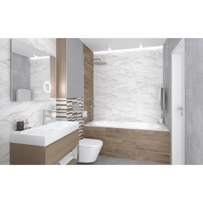 Плитка 60141 Milos белый 20х60