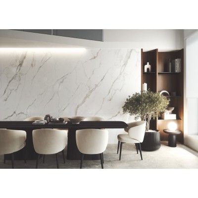 Керамогранит 41757 Lumiere White Decor ST/100x275/R 100x275