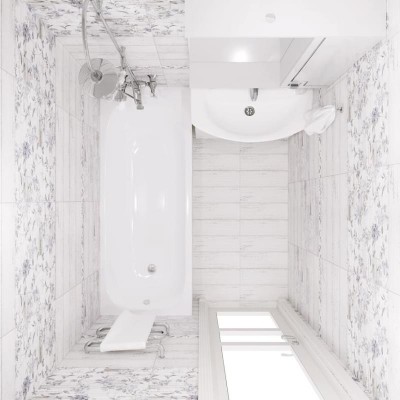 Плитка GT13VG San Remo Белый геометрия 50x25