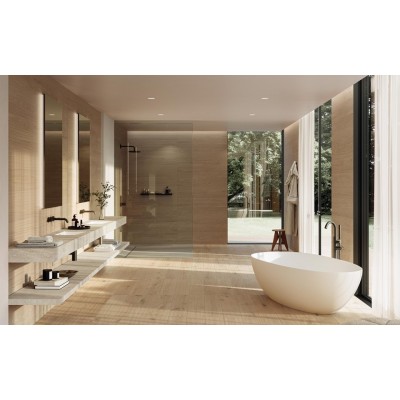 Плитка AX19 Log 3D Pleat Deep Oak Matt 50x120