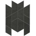 Мозаика A412 Prism Graphite Mosaico Maze Silk 31x35,7
