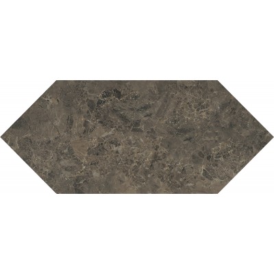 Плитка 35014 Бикуш коричневый глянцевый 14х34