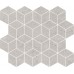 Мозаика T017/14053 Декор Риккарди мозаичный серый светлый матовый 45x37,5