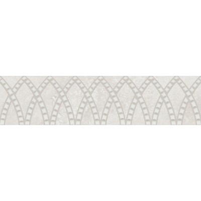 Плитка KMB3STA020BR Бордюр Литос серый светлый матовый обрезной 30x7,2x0,9