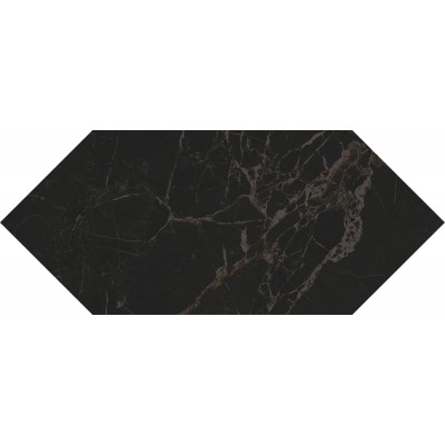 Плитка 35007 Келуш черный глянцевый 14х34