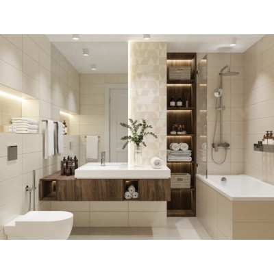 Плитка 509451101 Veneziano Beige 20,1x50,5