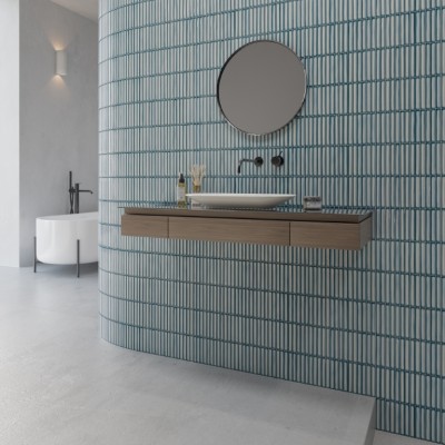 Плитка 133480 Osaka Bars Blue 12,5x25