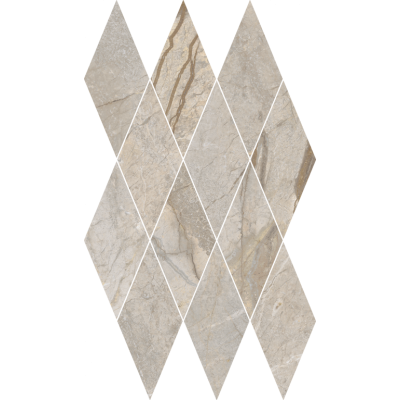 Мозаика 620110000206 Stellaris Elegant Silver Mosaico Diamond Lux 28x48