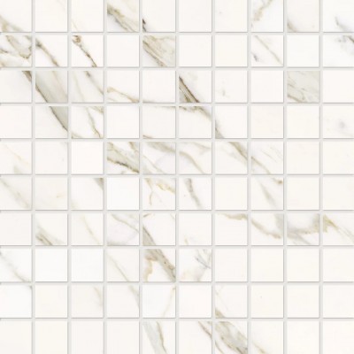 Мозаика M9A2 Calacatta Statuarietto Mosaico Lappato RT 30x30