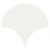 Плитка 21968 Scale Fan White 10,6х12