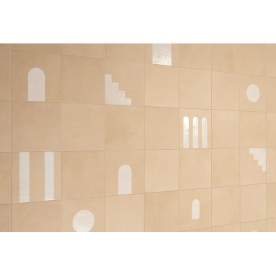 Керамогранит KH5K CottoMilano Talco Archetipo Decoro Ultramatt / Glossy 20x20