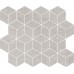 Мозаика T017/14053 Декор Риккарди мозаичный серый светлый матовый 45x37,5