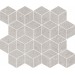 Мозаика T017/14053 Декор Риккарди мозаичный серый светлый матовый 45x37,5