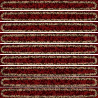 Плитка KMD2SOB003BN Декор чипсет Далия красный тёмный глянцевый 20x20x0,95