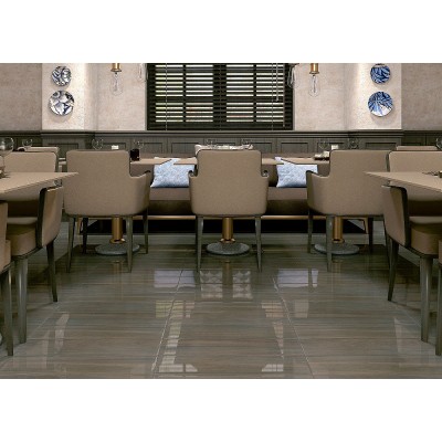 Керамогранит SG302702R Бристоль коричневый лаппатированный 15*60