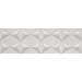 Плитка HGD/A584/6437 Бордюр Корредо серый светлый матовый 25x7,7