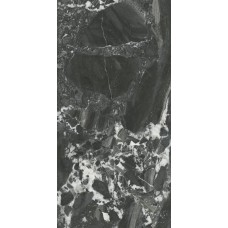 Плитка 48007R Риальто чёрный глянцевый обрезной 40x80x1