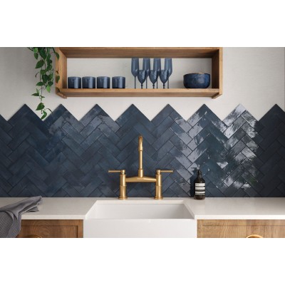 Керамогранит 27988 Coco Blue Night Glossy 5x15