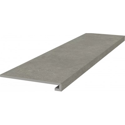 Ступени KM6012G0171RGCF Ступень фронтальная клееная Касабланка HP серый матовый обрезной 33x119,5x0,9