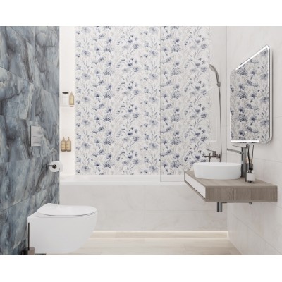 Плитка 13140TR Prada bianco сатин обрезной 30x89,5