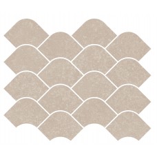 Плитка KMD2HID003BR Декор Касабланка наборный бежевый светлый матовый обрезной 30x25x0,9