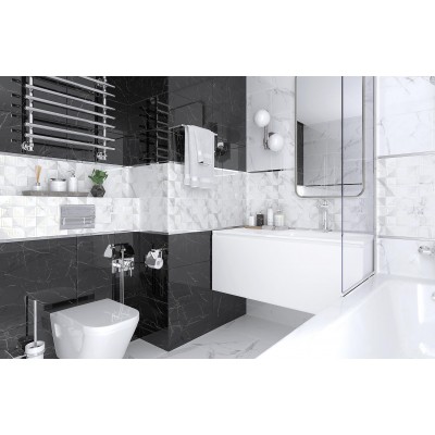 Плитка 34051 Total чёрный 25х50