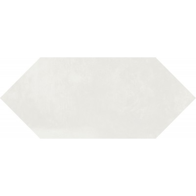 Плитка 35028 Фурнаш грань белый глянцевый 14х34