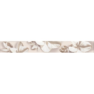Плитка 584191004 Бордюр AMATI PLUMERIA BEIGE 50,5х6,2
