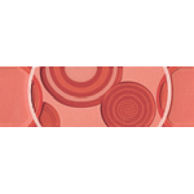 Плитка LGOO Glamour Coral List. Circle Mix 2 8х25
