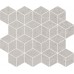 Мозаика T017/14053 Декор Риккарди мозаичный серый светлый матовый 45x37,5
