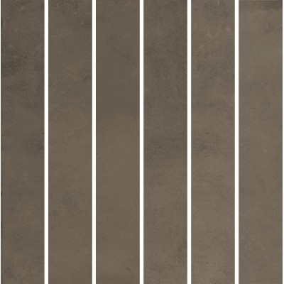 Плитка KMD2MSM004BN Декор Фес мозаичный коричневый глянцевый 15x15x0,77