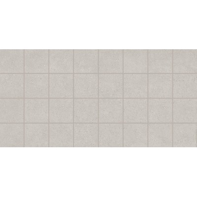 Плитка MM14043 Декор Монсеррат мозаичный серый светлый матовый 40х20