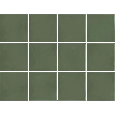 Плитка KM1010G0050N Бахия зелёный глянцевый 29,8х39,8 из 12 частей 9,8x9,8x0,7