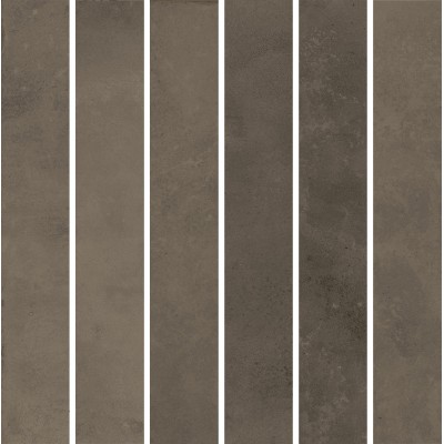 Плитка KMD2MSM004BN Декор Фес мозаичный коричневый глянцевый 15x15x0,77