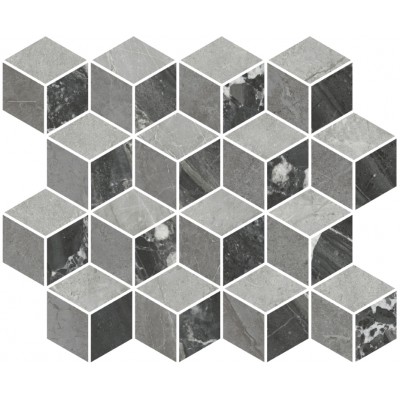 Мозаика T017/48008 Декор Риальто 1 мозаичный глянцевый 45x37,5x1