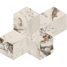 Мозаика EB1O Breccia Tortona Mosaico Rombi Lappato 30.5x35.2