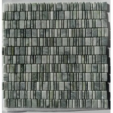 Мозаика PIX316 Jet Green матовая 310х307х6