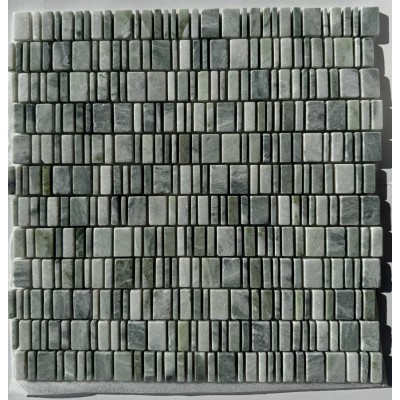 Мозаика PIX316 Jet Green матовая 310х307х6