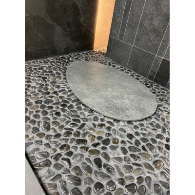 Мозаика PIX267 Мозаика из гальки White stone 30.5х30.5