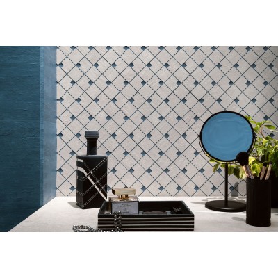 Плитка 9RBB Raw Blue Block 28x28