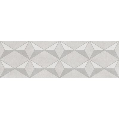 Плитка HGD/A584/6437 Бордюр Корредо серый светлый матовый 25x7,7