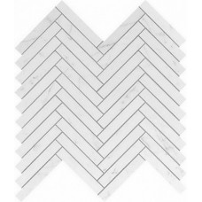 Плитка 9SHC Marvel Carrara Pure Herringbone Wall 30,5x30