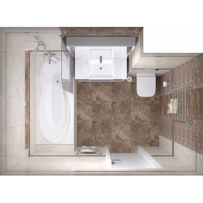 Плитка Nemo Helias Бордюр коричневый 66-03-15-1362 6х40