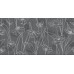 Керамогранит 17552 Floresta цветы серый ректификат 60x120