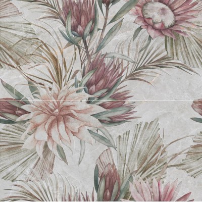 Плитка06-01-1-36-05-11-4131-0 Lapalma Панно из 2-х шт бежевое 60x60