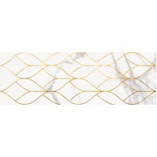 Плитка 1664-0156 Миланезе дизайн Декор Тресс каррара 20х60