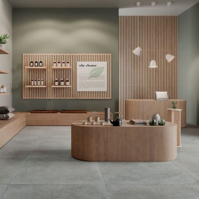 Керамогранит 0004880 Nordik Stone Domino Black Nat Rett 60x120