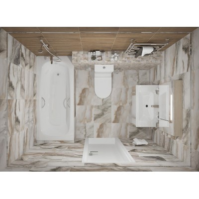 Плитка 34020 Continent микс 25х50